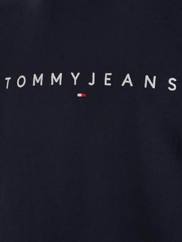 Tommy Jeans TJM Reg-Sudadera con Capucha con Logotipo Lineal Hombre Zhl3Iahl