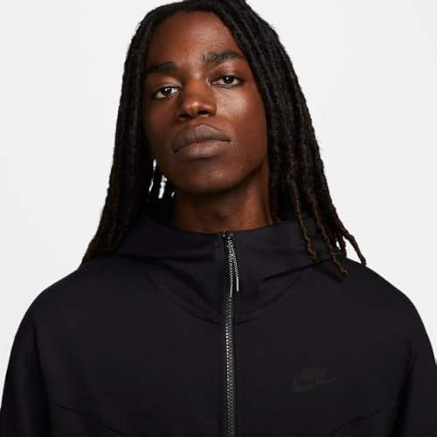 Nike DX0822-010 M NK Tech FZ LGHTWHT Sweatshirt Hombre Black/Black Tamaño M-T ZiGOHnoN