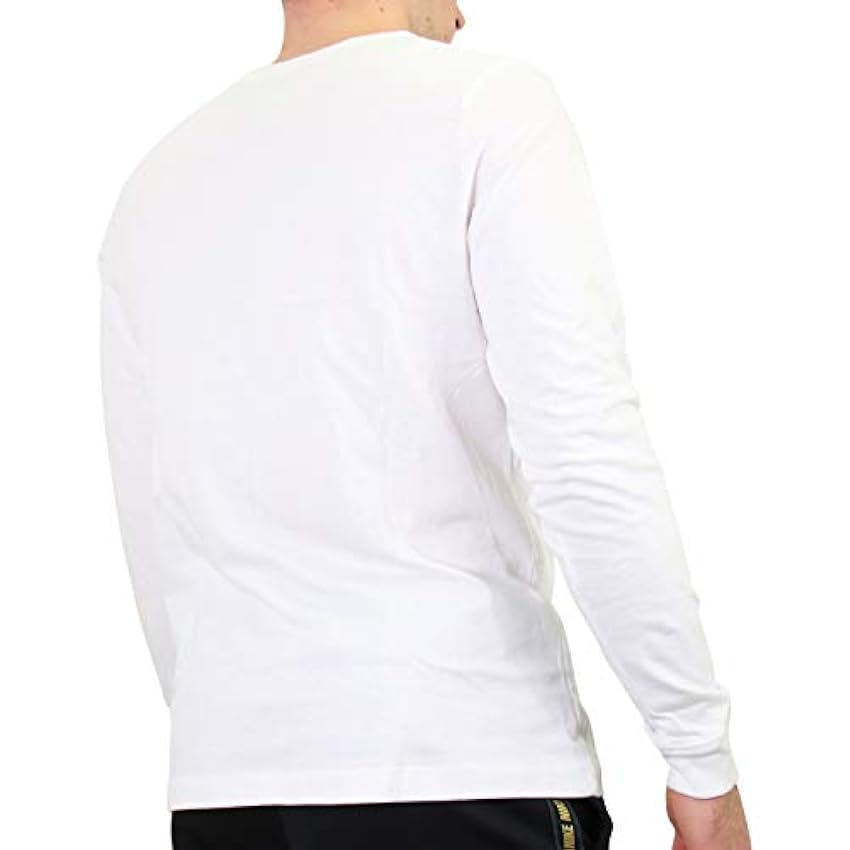 Nike Sportswear Sweatshirt, White/Black, 2XL para Hombre NasXktVs