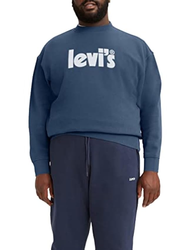 Levi´s Big & Tall Relaxed Graphic Crew Sudadera pa