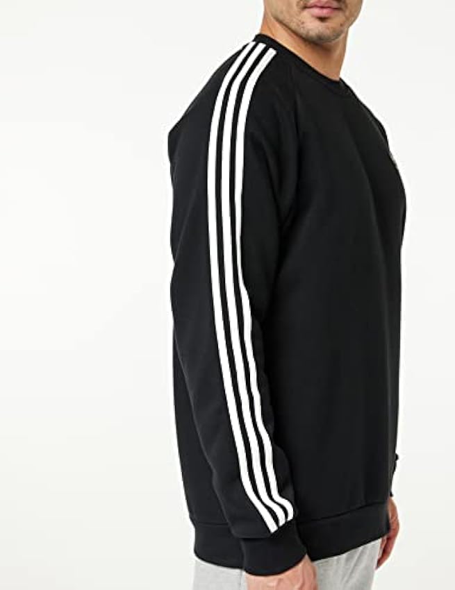 ADIDAS IA4861 3-STRIPES CREW Sweatshirt Men´s black L Ut2H5MOk