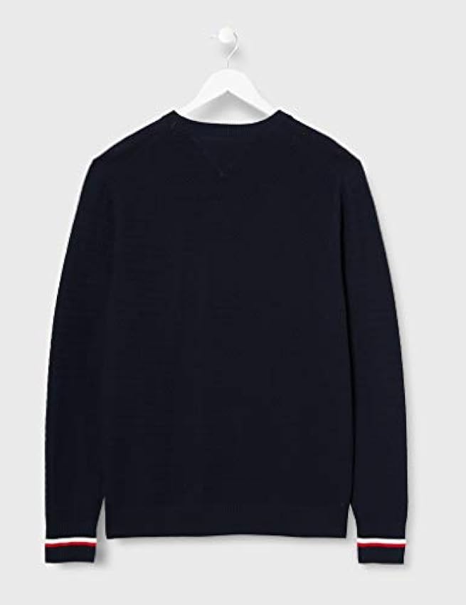 Tommy Hilfiger Pattern Structure Sweater Suéter para Hombre 4FPlywkl