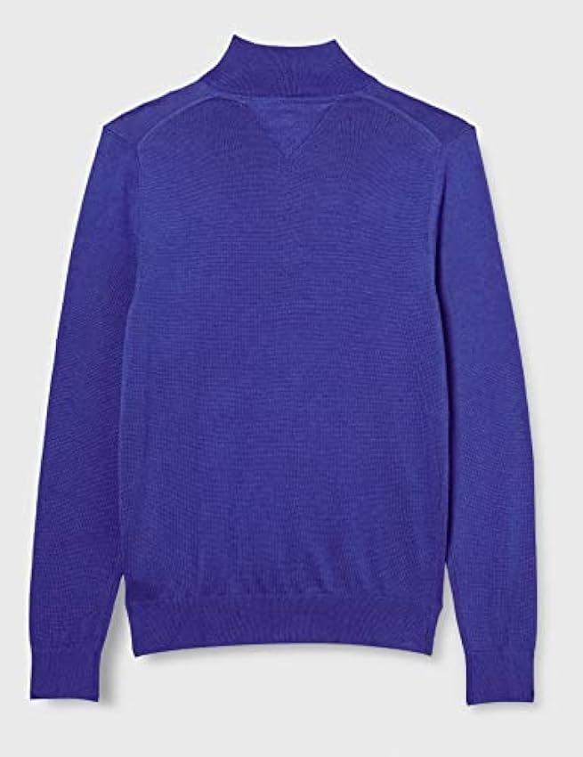 Tommy Hilfiger Cotton Silk Zip Mock suéter para Hombre a1VYOzFs