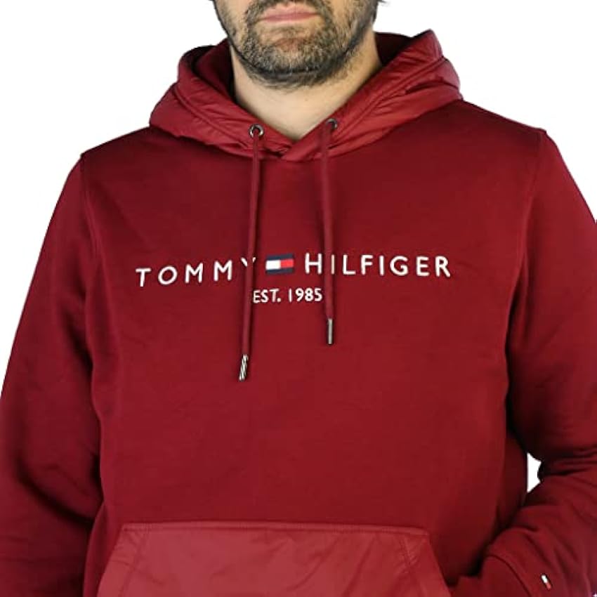 Tommy Hilfiger Sudadera con capucha Logo Mix Media 8JkErCIu