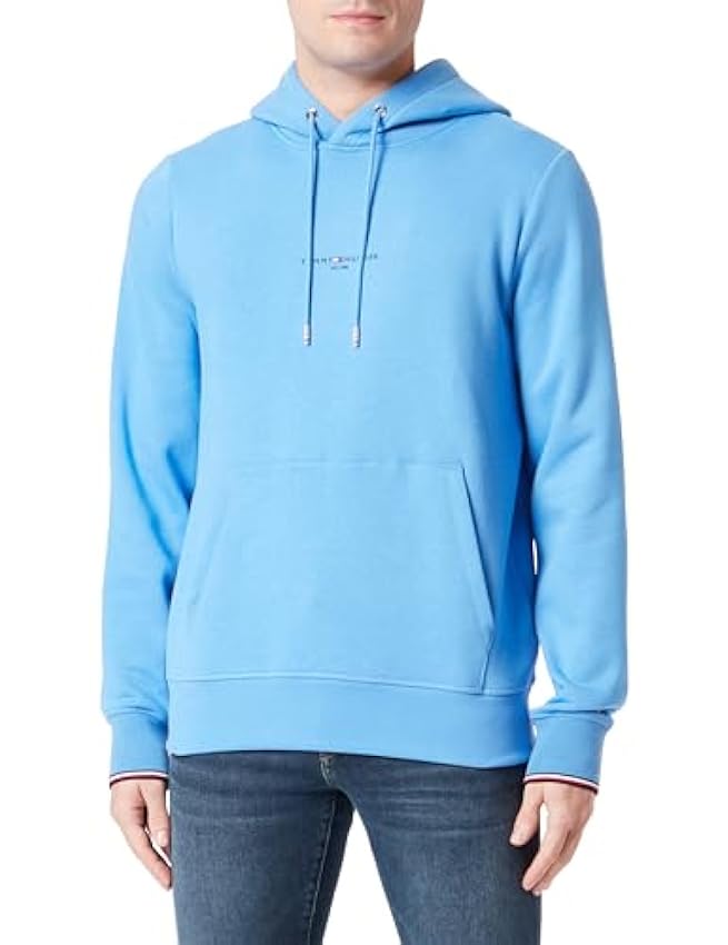 Tommy Hilfiger Tommy Logo Tipped Hoody Sudaderas con Capucha para Hombre 7tdC2G7q