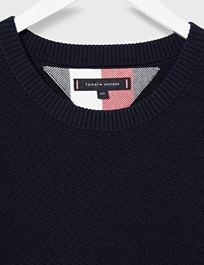 Tommy Hilfiger Pattern Structure Sweater Suéter para Hombre 4FPlywkl