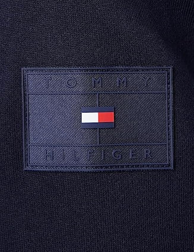 Tommy Hilfiger Mix Media Zip Through Hoody Suéter pulóver para Hombre QPyJqbbY